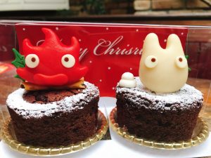 クリスマス期間限定！ハウルに出てくる人気者がケーキになって登場の画像