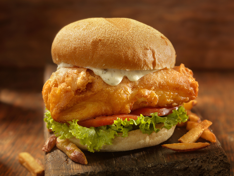 〈食べペディア 136〉魚系バーガーの画像