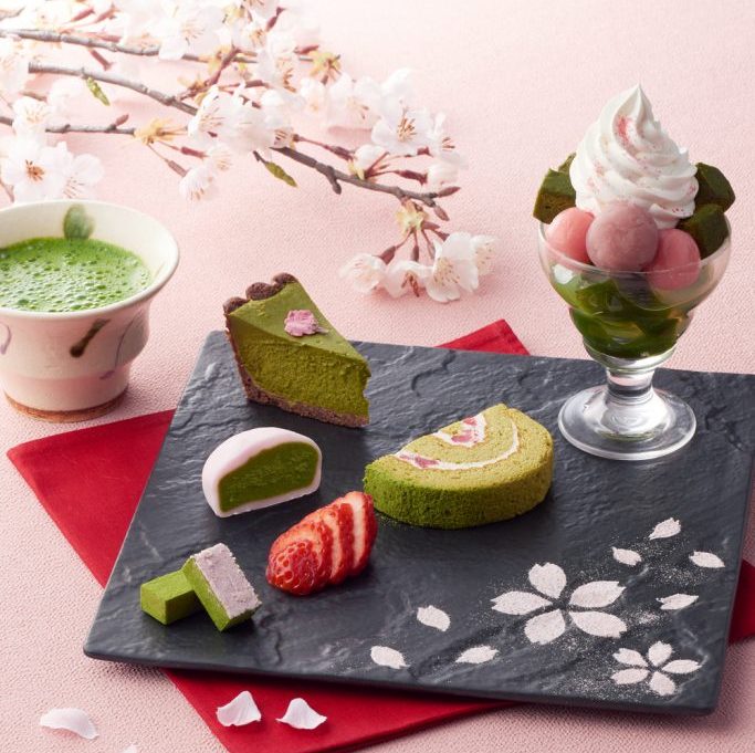 老舗の抹茶専門店に春の味わい！ 華やかな桜×抹茶スイーツが登場の画像