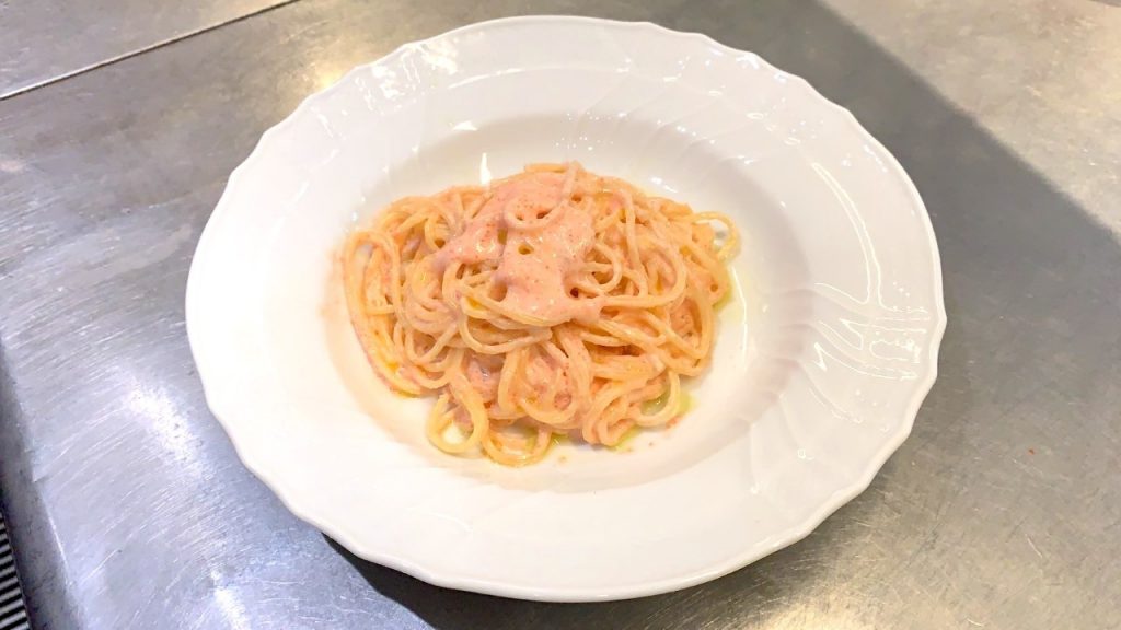 「あるモノ」を入れるだけでグッとおいしく！ 明太子スパゲティのレシピの画像