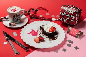 DIESELのカフェとパパブブレが、バレンタイン限定でコラボ！の画像