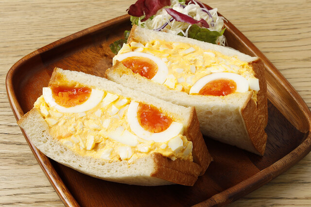 「奥久慈卵のサンドイッチ」990円（税込）