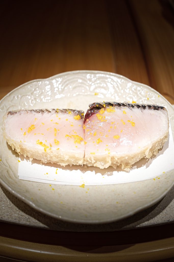 人気インスタグラマーが教える最高の一皿は百名店選出店の「鰆の天ぷら」の画像