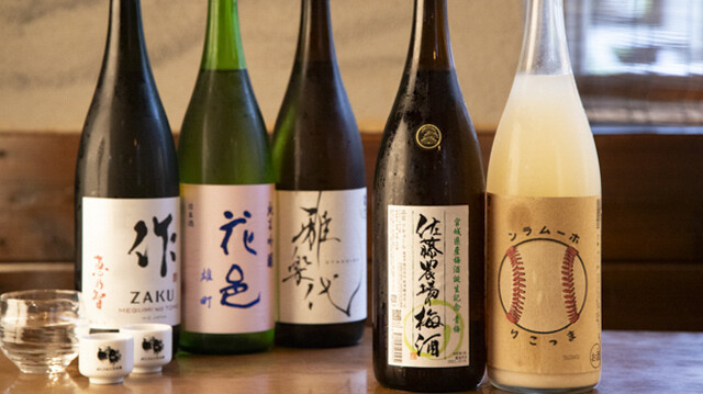 日本酒蔵のリキュールなどもラインアップ