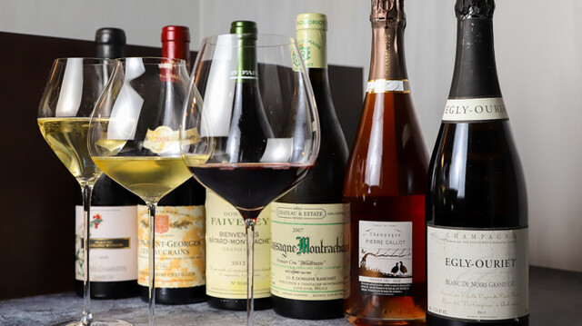 ソムリエが選ぶフランスワインの数々