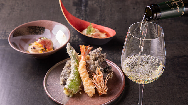ワインとのマリアージュも魅力