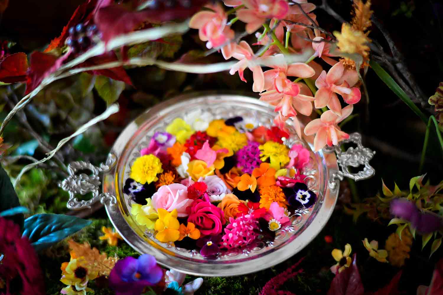 美しすぎるモヒートに驚愕 食べられる花 をアートイベントで体験 食べログマガジン